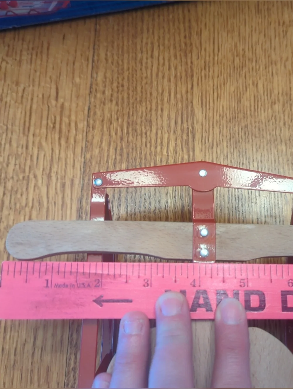 Radio Flyer The Original Wooden Toy Sled - Model #551- Decoration, Dolls, Gifts